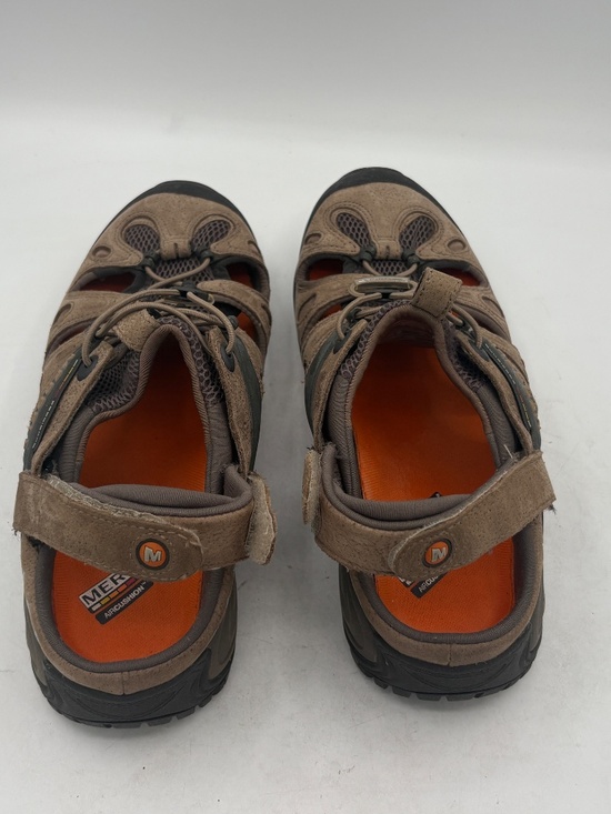 Merrell Continuum Sport Sandals Mens 11.5 Brown Hiking Water Shoes Vibram Sole main image 5